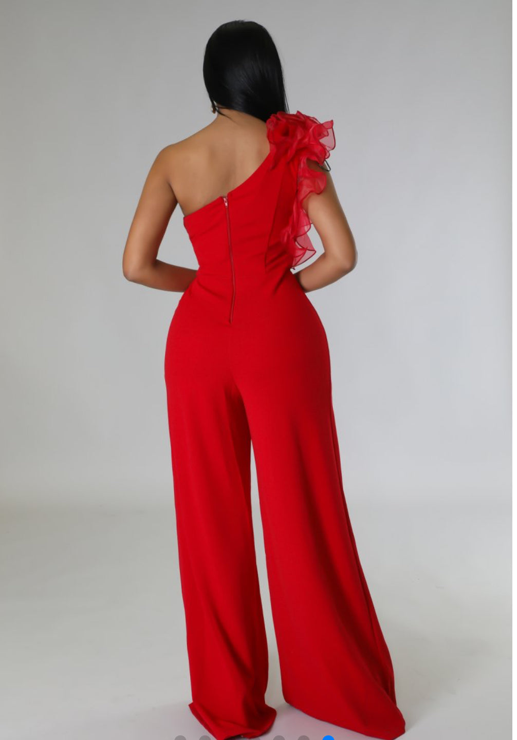 Fancy Red Jumpsuit