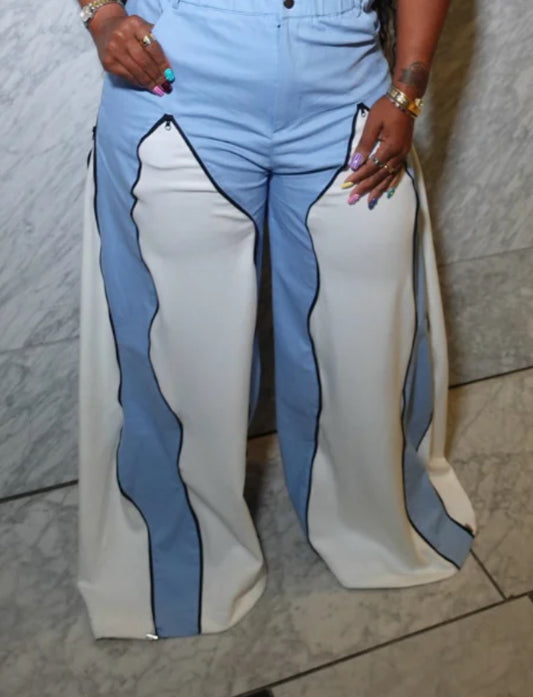 Zipped Up Pants(Curvy)