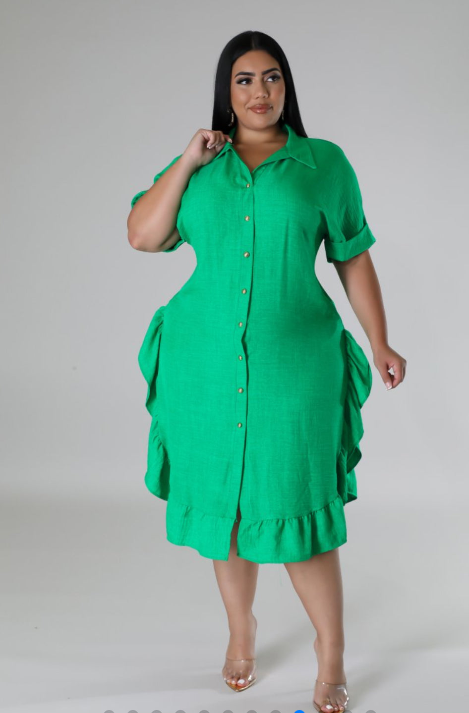 Green Tango Mood Dress